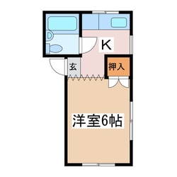 北松本駅 徒歩13分 3階の物件間取画像